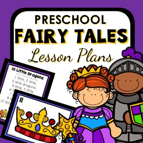 fairy tales lesson plans resource cover
