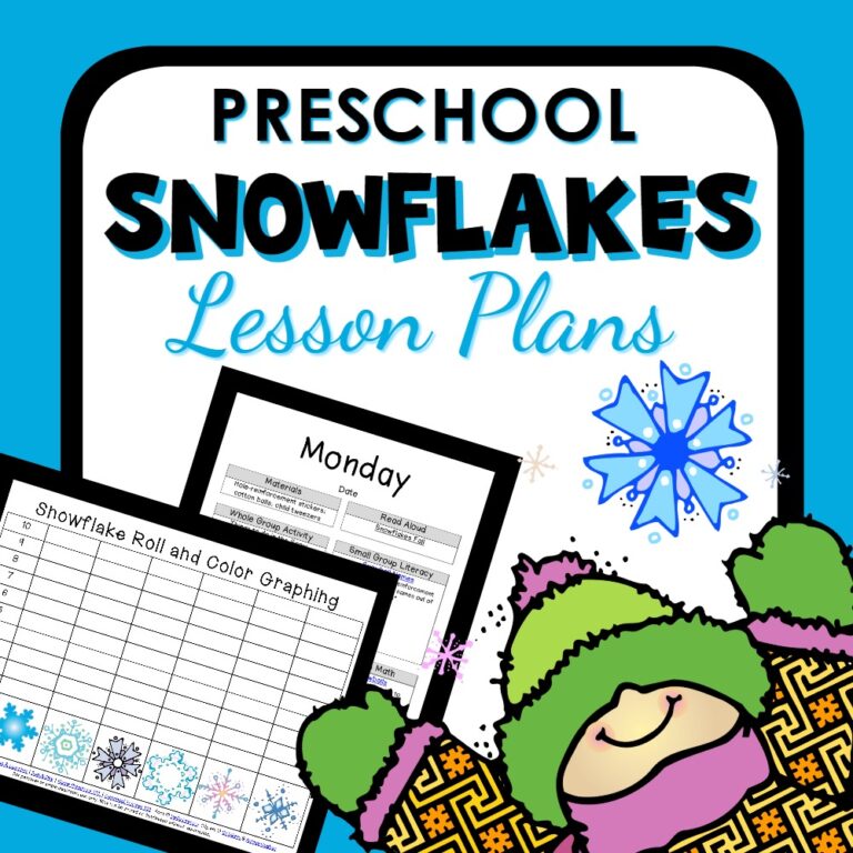 Free Winter Printables for Preschool and Kindergarten - Fun-A-Day!