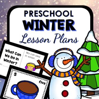 Free Winter Printables for Preschool and Kindergarten - Fun-A-Day!