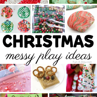 Christmas Messy Play Ideas