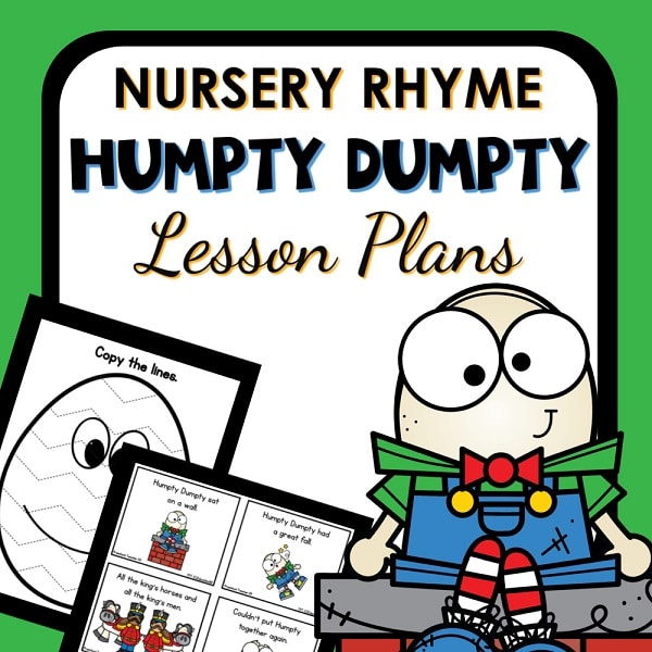 humpty dumpty lesson plans cover