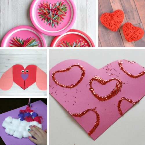 Super Sweet Heart Crafts for Preschoolers - Fun-A-Day!