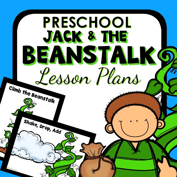 Jack & The Beanstalk Lesson Plans cover page.