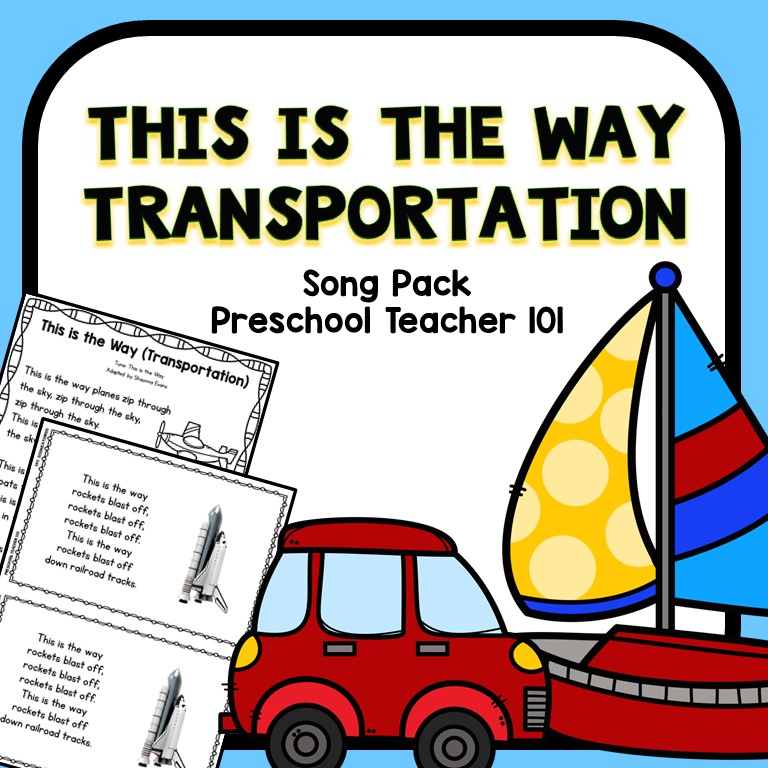 This is the Way Transportation Song Pack resource cover.