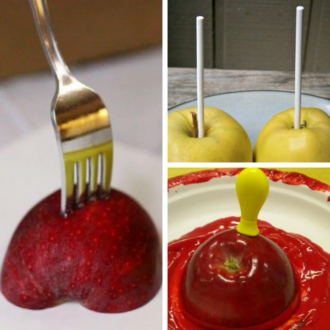 Painting with Apples: Apple Stamping Process Art - Fun-A-Day!