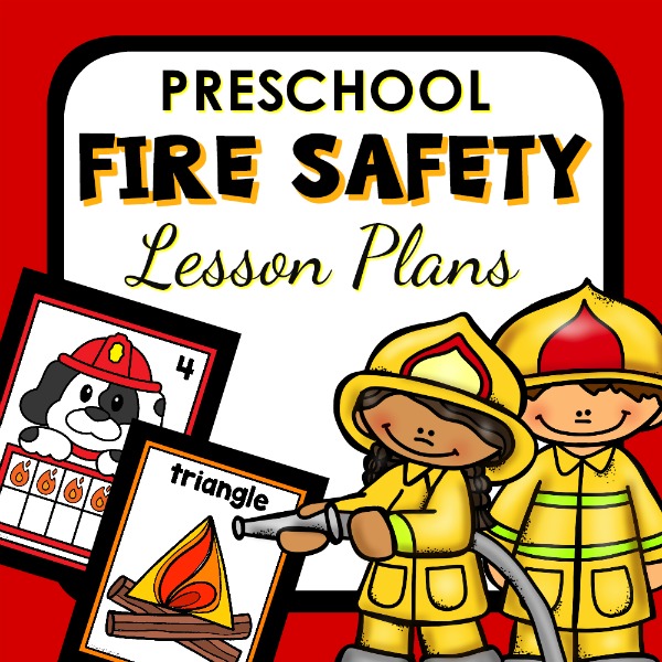 preschool fire safety lesson plans cover