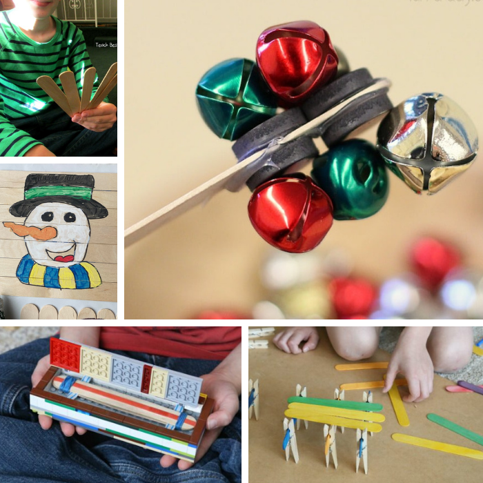 Craft stick math and science activities.