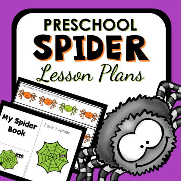 spider lesson plans cover