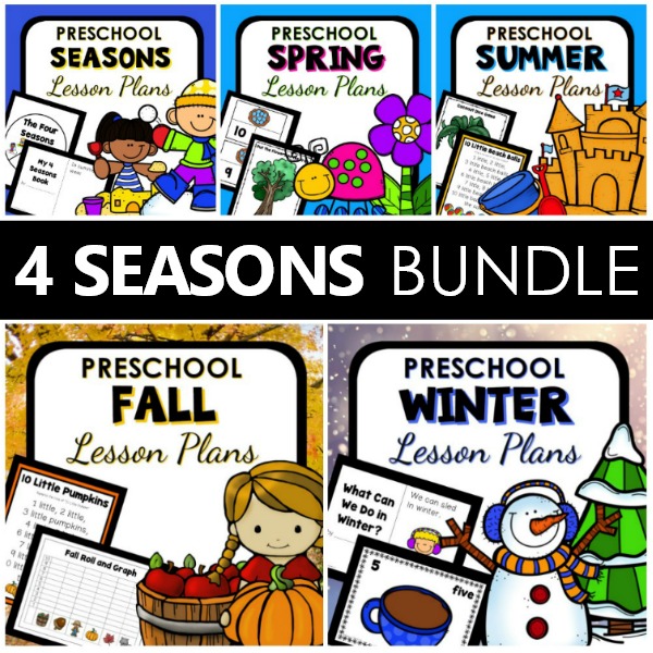 4 seasons lesson plan bundle button