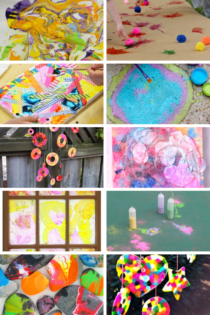 10 colorful spring art projects for preschoolers