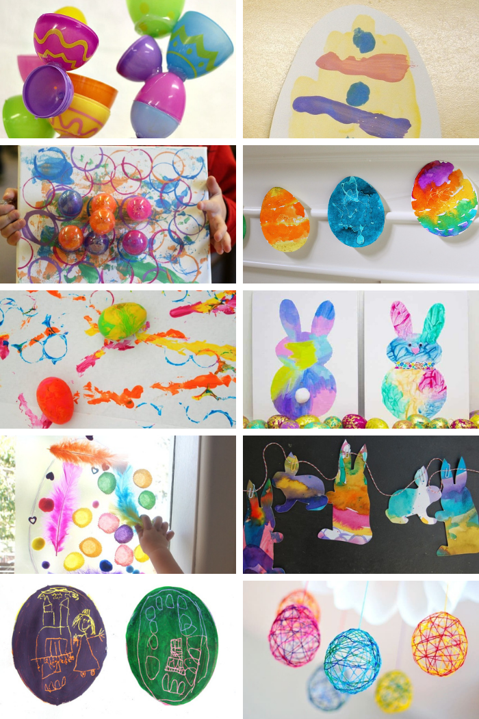 10 Easter-themed spring art ideas for kids