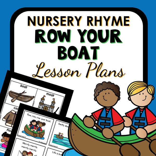 row your boat lesson plans cover