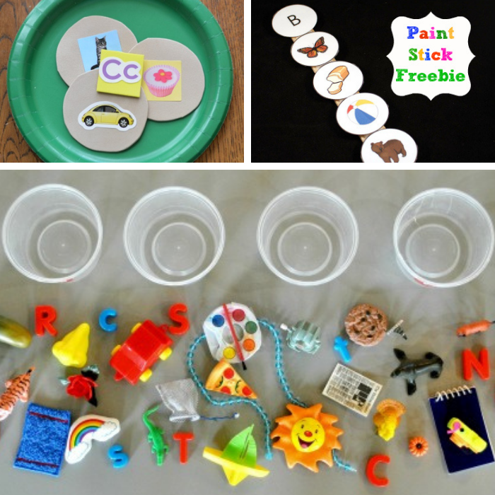 2 initial sound activities for preschool and kindergarten