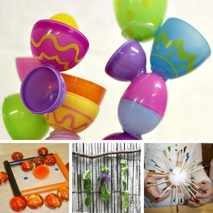 a collage of different ideas for 3d art projects for kids
