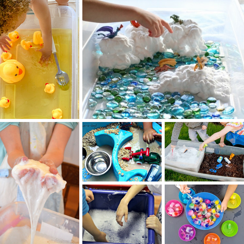 7 easy messy sensory ideas for preschool
