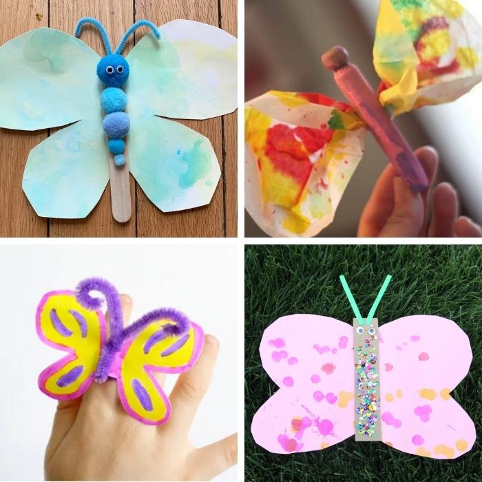 4 butterfly craft ideas for preschoolers