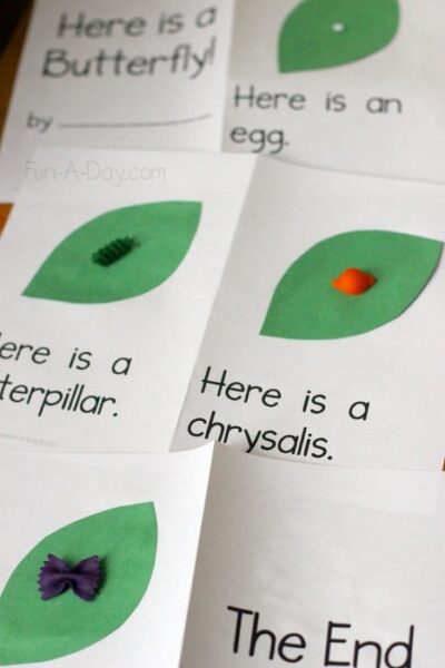 Free Butterfly Life Cycle Printable Book - Fun-A-Day!