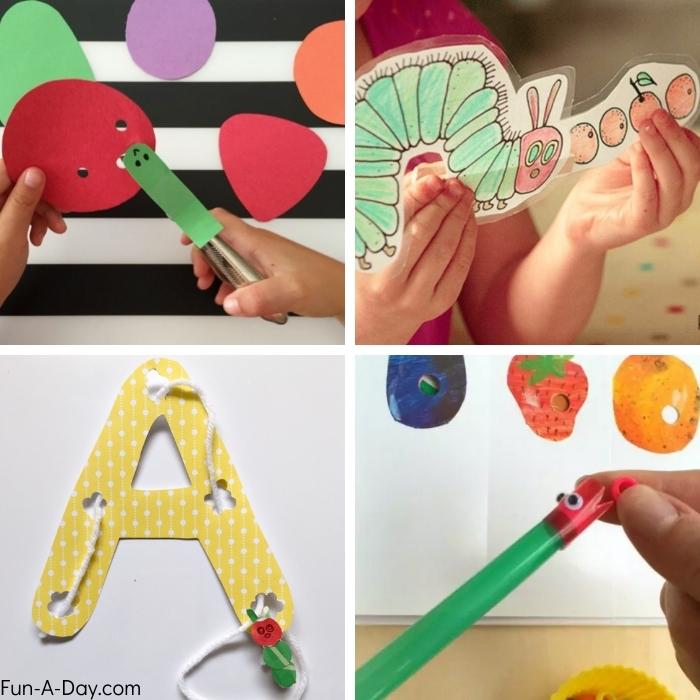 4 caterpillar literacy ideas for kids