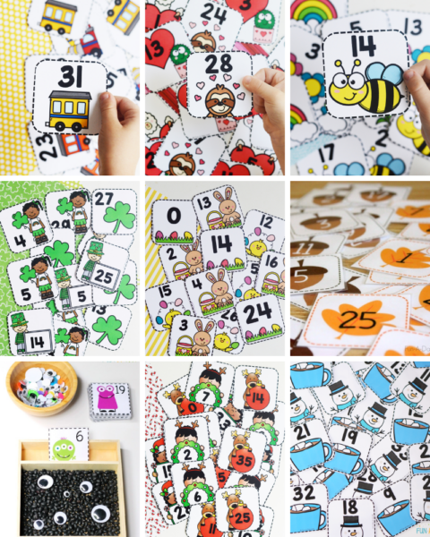 40+ Free Preschool Number Printables - Fun-A-Day!
