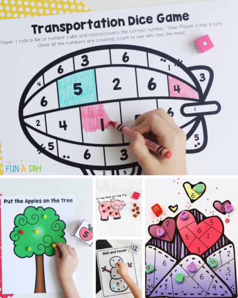 40+ Free Preschool Number Printables - Fun-A-Day!