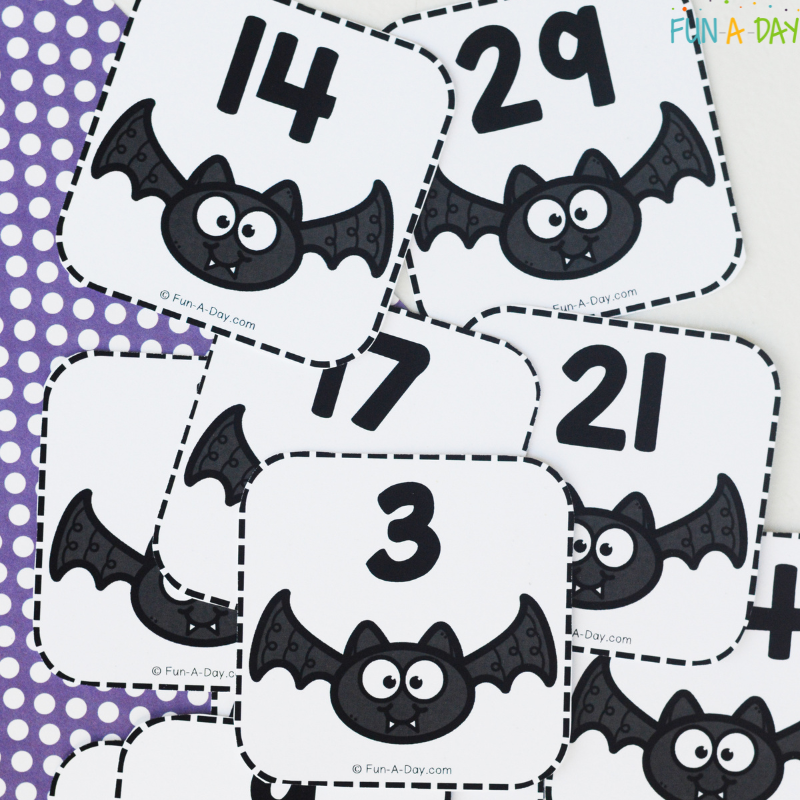 pile of bat calendar numbers in disarray