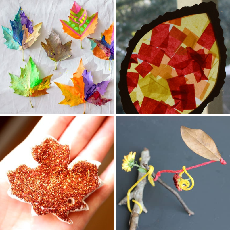 4 leaf crafts for kids