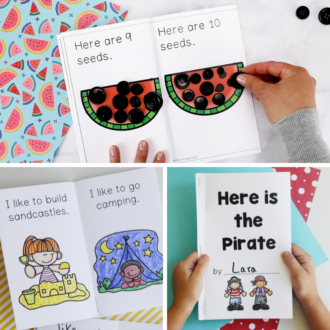 Printable Books for Preschool and Kindergarten
