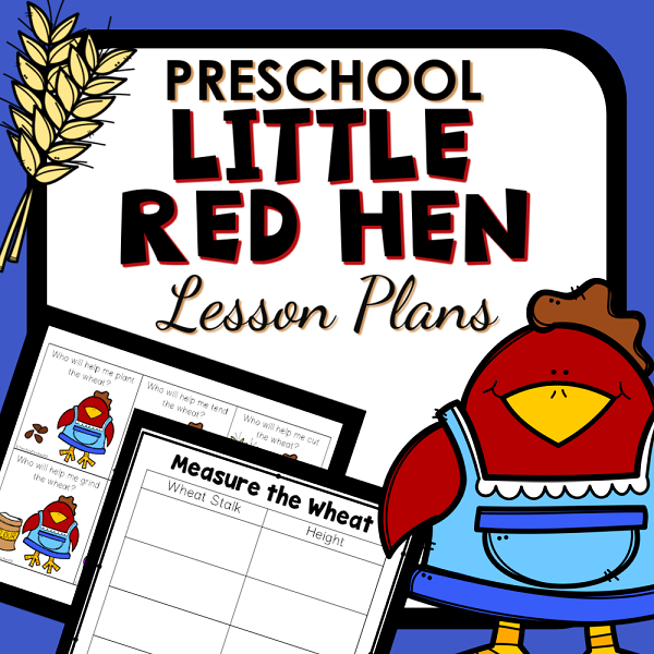 little red hen lesson plans product cover