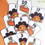 Turkey Calendar Numbers Free Printable - Fun-A-Day!