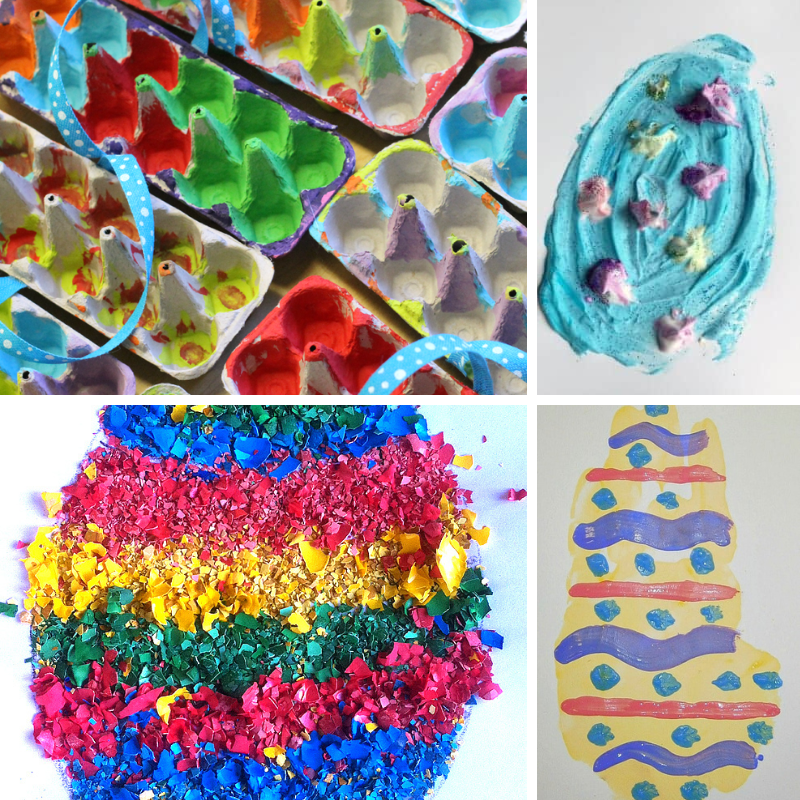 4 easter messy art activities for kids