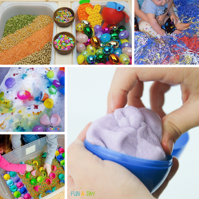 5 easter-themed messy sensory play ideas