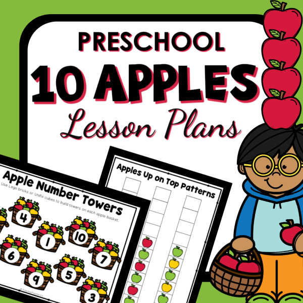 10 apples lesson plans cover