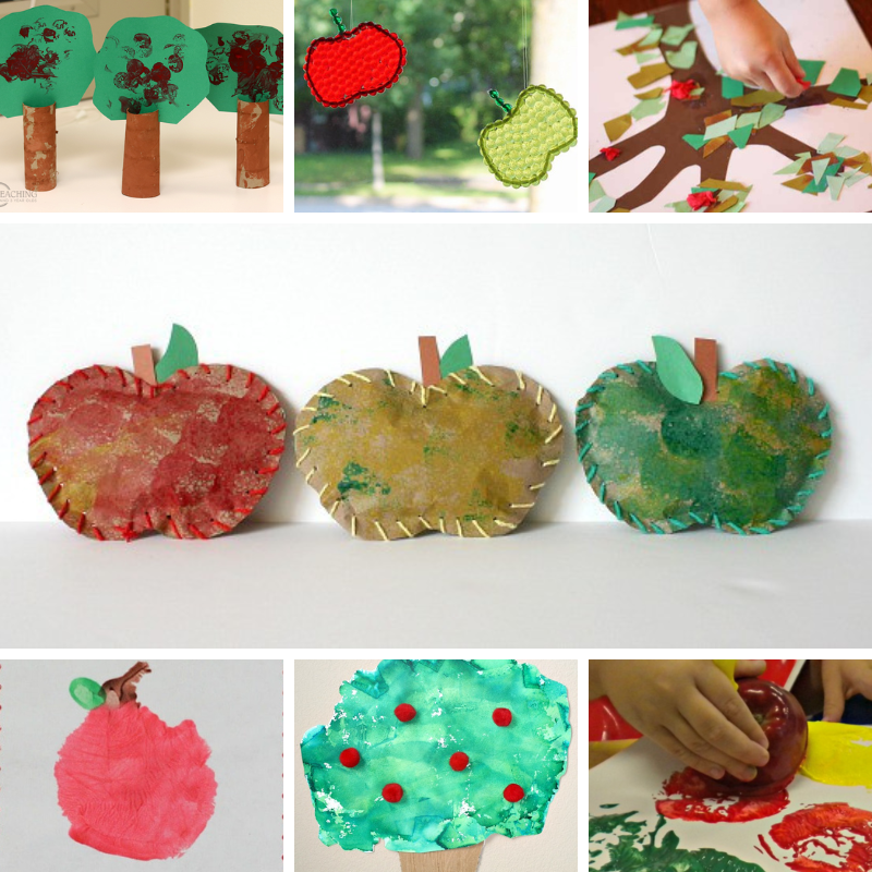 7 apple-themed art and craft activities for preschoolers