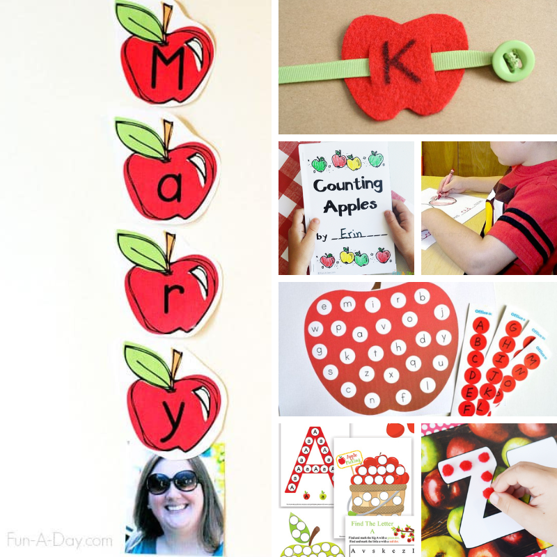 7 apple-themed literacy activities for preschoolers