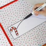 Christmas Cutting Strips Free Printable - Fun-A-Day!