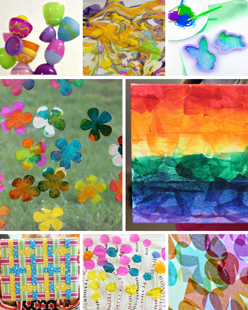 spring art projects for kids