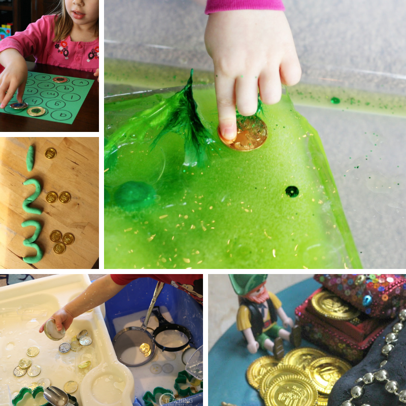 5 gold coin activities for kids