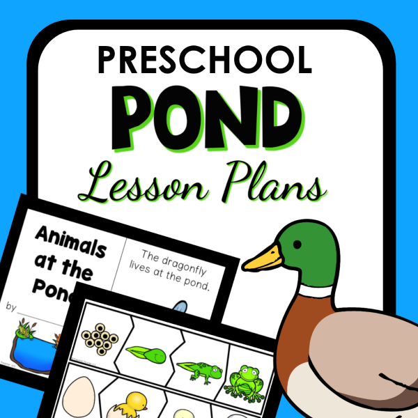 pond lesson plans resource cover