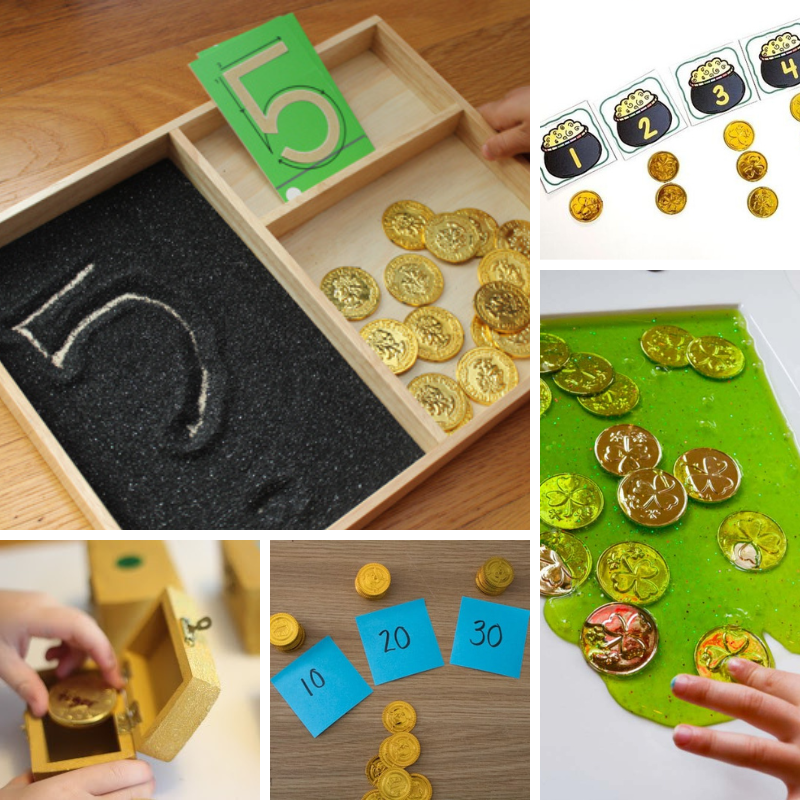 5 gold coin activities for preschoolers