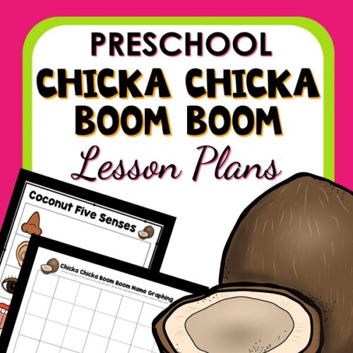 chicka chicka boom boom lesson plans cover