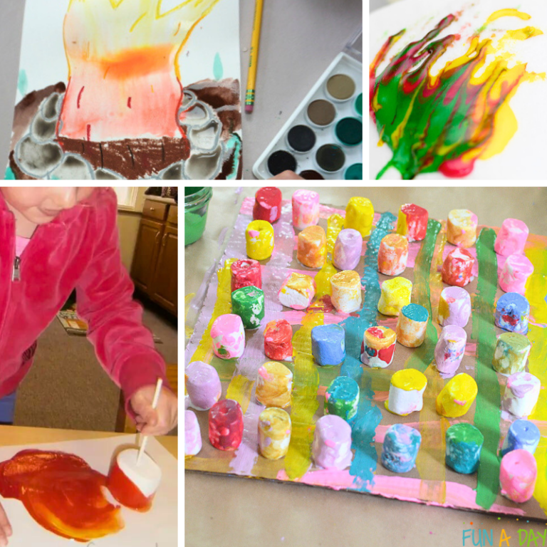 Camping Art Projects for Kids - Fun-A-Day!
