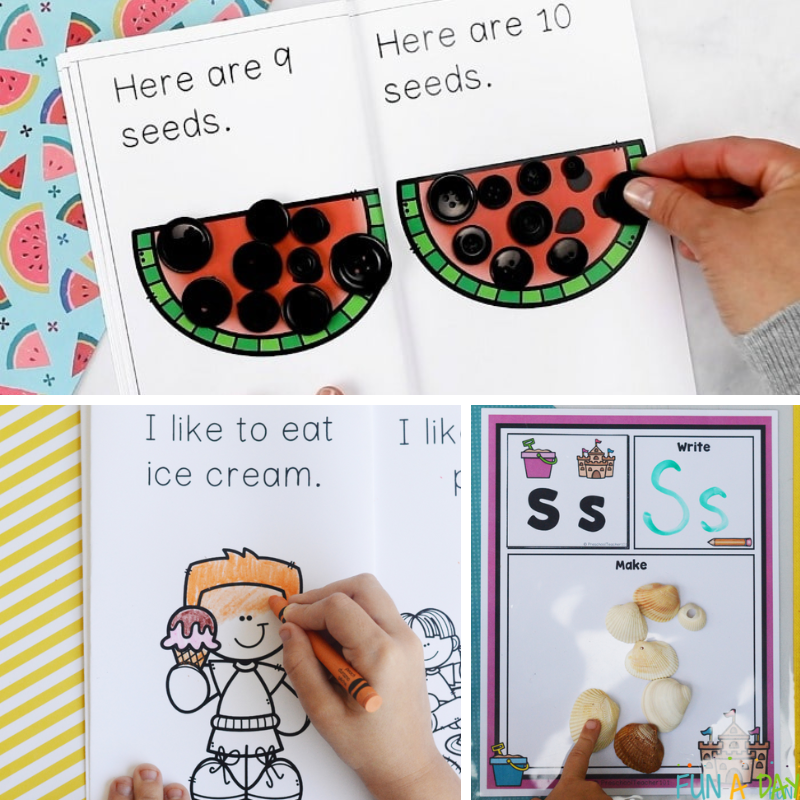 3 math summer activities for preschoolers