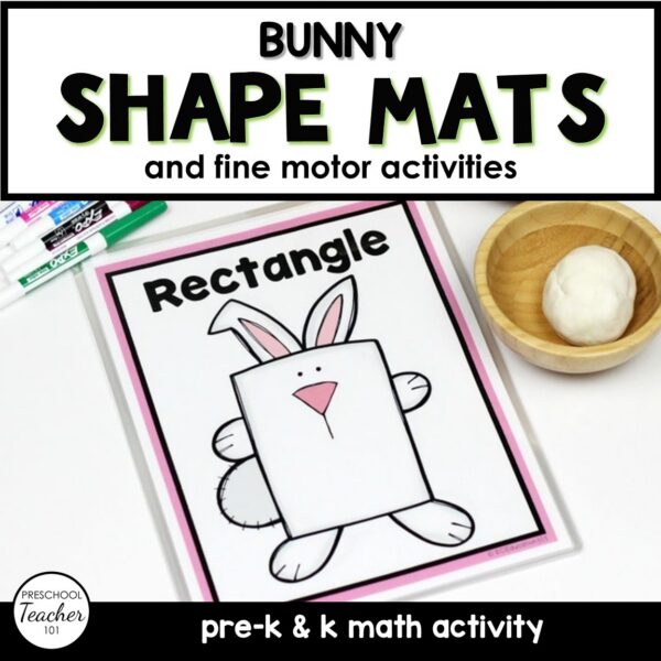 bunny shape mats resource cover